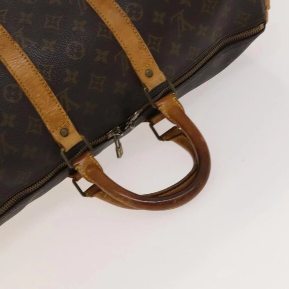 LOUIS VUITTON Monogram Keepall Bandouliere 45 Boston Bag - Picture 11 of 15